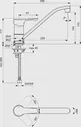 Ideal Standard Alpha Смеситель BC490AA