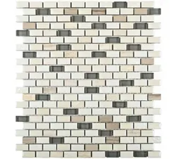мозаика Ideal керамика+камень 306*297*8 BONAPARTE - купить в интернет-магазине Евродуш