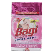 Стиральный порошок Bagi "Ideal Baby", для белья грудных младенцев, концентрированный, 750 г